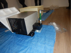 スカイドライ仮組み立て